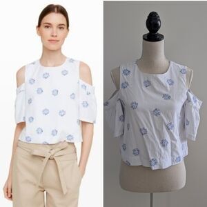 Club Monaco club Portiana cold-shoulder top